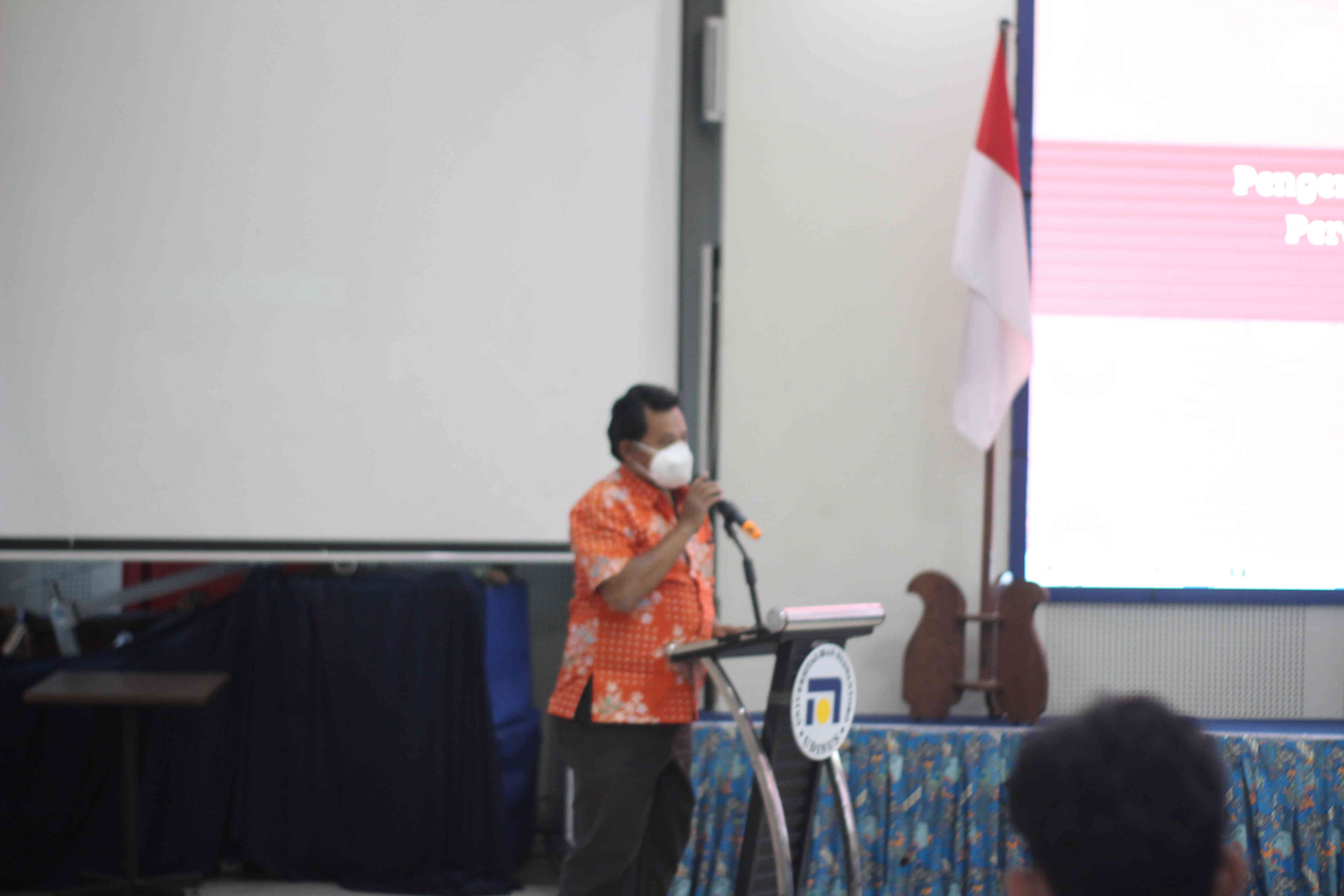 Sambutan Kaprodi D3 Rekam Medis dan Informasi Kesehatan oleh Bapak Dr.dr Zaenal Sugianto, M.Kes 